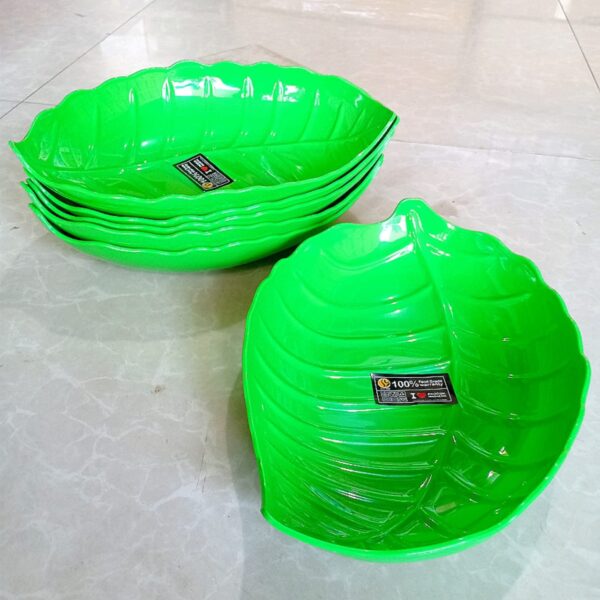 Piring Daun Plastik